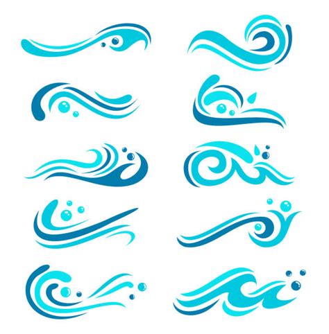 Water Waves Clip Art Illustrations Royalty Free Vector Graphics And Clip