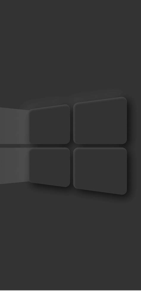 720x1480 Windows 10 Dark Mode Logo 720x1480 Resolution Wallpaper Hd Hi