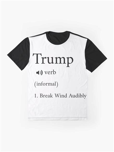 Trump Definition T Shirt By Kinkykaiju Redbubble