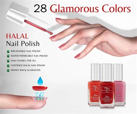 Karma Halal Certified Nail Polish Truly Breathable Cruelty Free And Vegan Oxygen Permeable