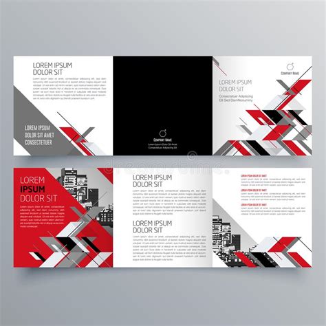 Brochure Design Brochure Template Creative Tri Fold Trend Brochure