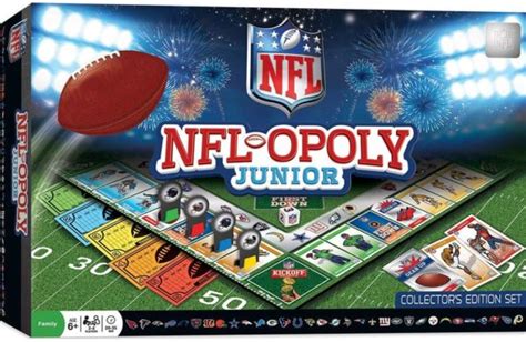 Nfl Opoly Junior Board Game