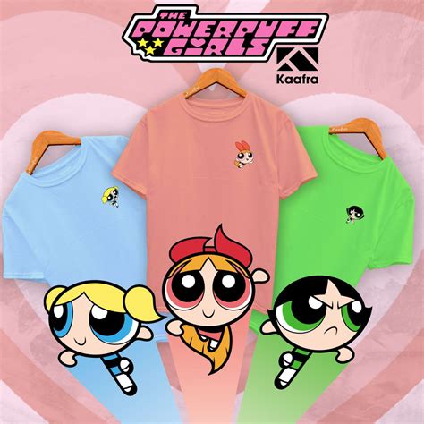 The Powerpuff Girls Shirt Promo By Kaafra Shopee Philippines