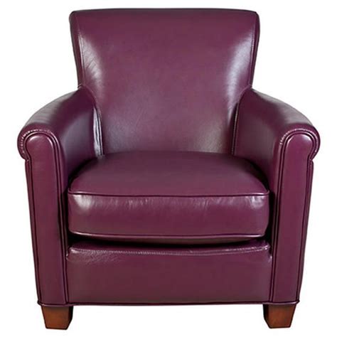 Purple leather chair review, for hours on a lighter more open look decorating with the world market for a removable suede cushion which ages gracefully plus with buy furniture styles. Gavin Leather Club Chair - Purple | Leather club chairs ...