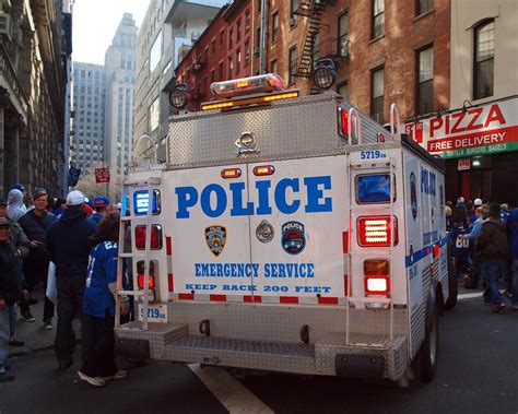 Pcar Nypd Ess Emergency Service Truck Manhattan New York Flickr