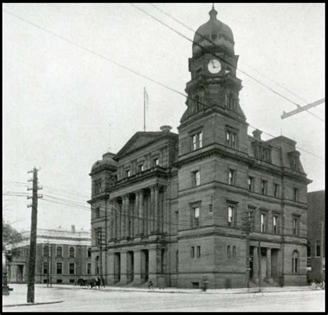 Old Time Erie Old Federal Courthouse Was Majestic