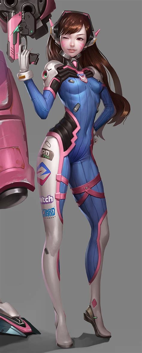 overwatch d va by midfinger22 overwatch widowmaker overwatch fan art character concept