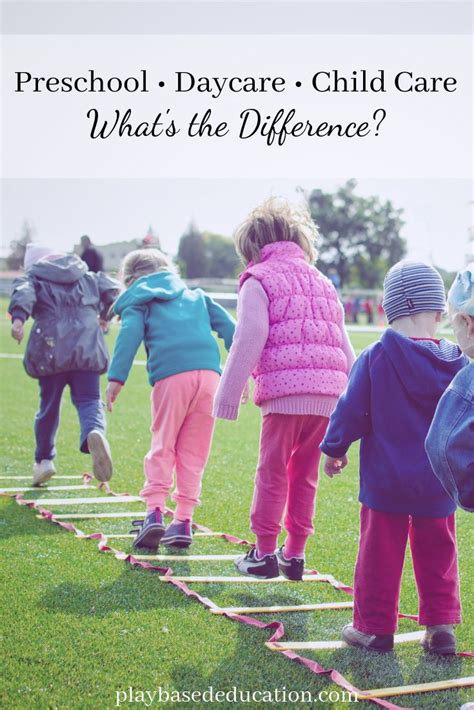 Preschool Vs Daycare Vs Child Care Whats The Difference Go