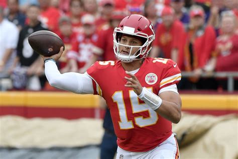 Record Breaking Chiefs Qb Patrick Mahomes Respects Lions The