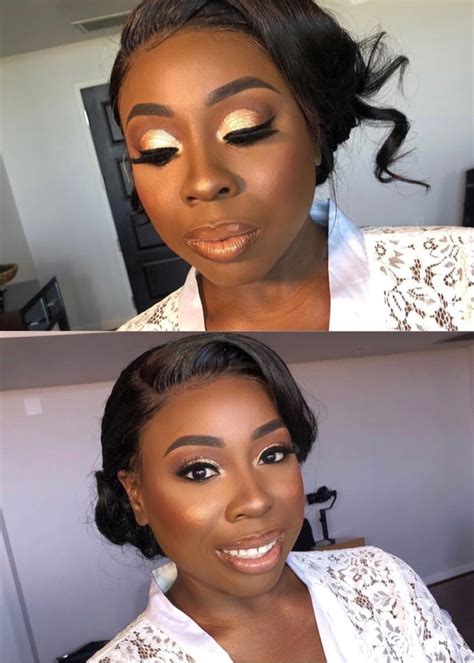Bridal Makeup For Black Women Inspo Bridal Makeup Makeup For Black