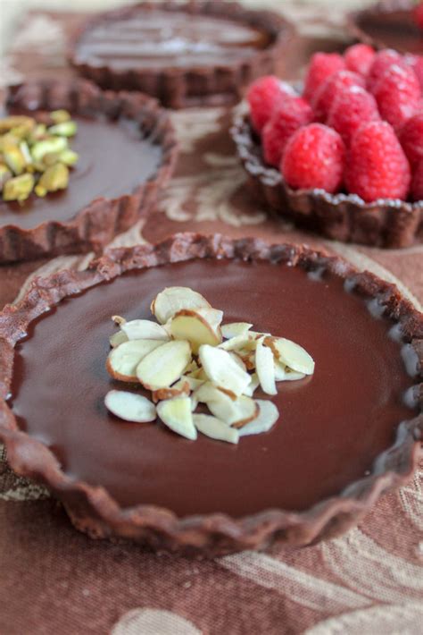 Chocolate Ganache Tarts Recipes Inspired By Mom
