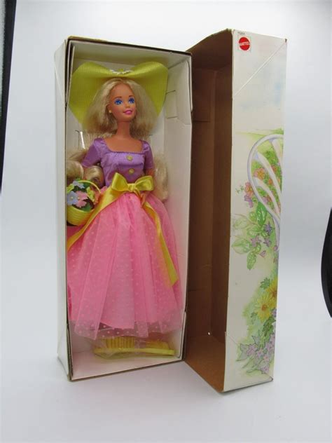 Avon Special Edition Spring Blossom Barbie First In A Series Mattel