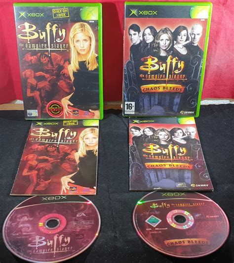 Buffy The Vampire Slayer And Chaos Bleeds Microsoft Xbox Game Bundle Retro Gamer Heaven