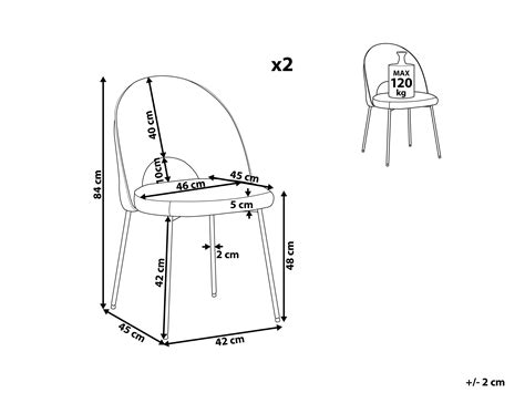 Set of 2 Velvet Dining Chairs Orange COVELO | Beliani.co.uk