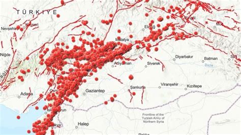 MTA diri fay haritası yenilendi İşte Türkiye de deprem riski taşıyan