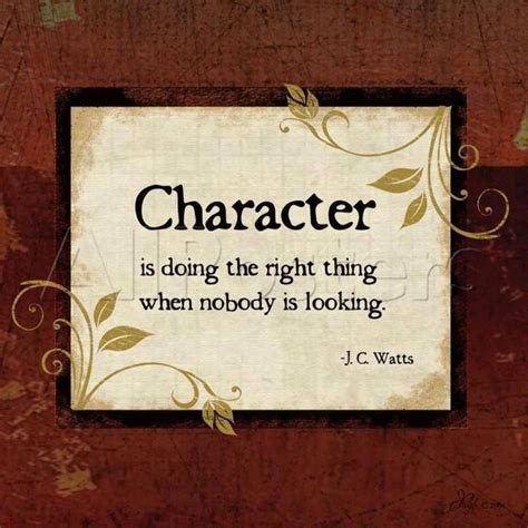 Inspirational Quotes About Good Character Quotesgram