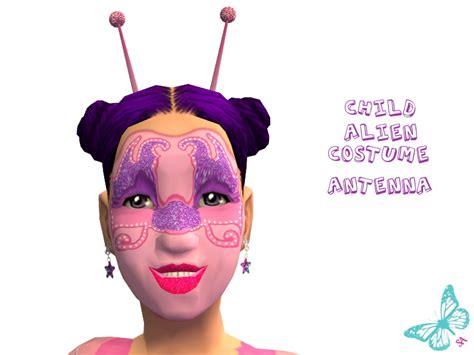The Sims Resource Child Alien Costume Antenna