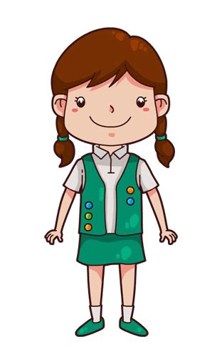 Animated Girl Clipart Clipart Best