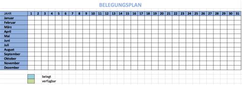 Maybe you would like to learn more about one of these? Belegungskalender Vorlage: Belegungsvorlage im Excel-Format | Vorlagen & Muster