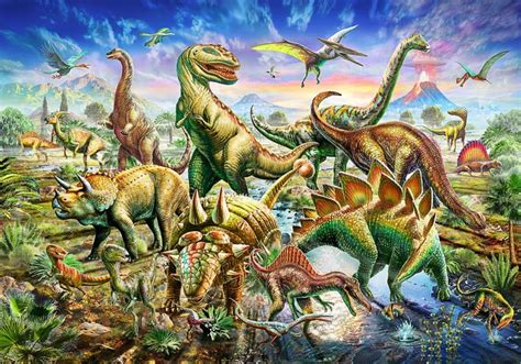 Dinosaur Murals At