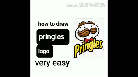 How To Draw Pringles Logo Easy Youtube