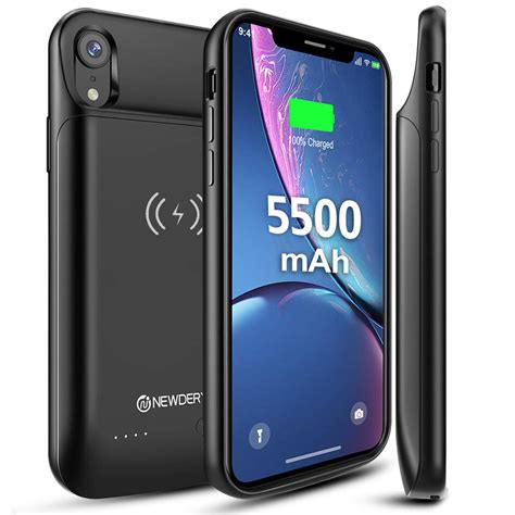 Newdery Wireless Charging Battery Case Iphone Xr Bzfuture