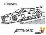 Coloring Car Pages Sports Super Cadillac Colouring Speed Cars Nascar Printable Yescoloring Mega Supercars Ats Color Vr Kids Good Sport sketch template