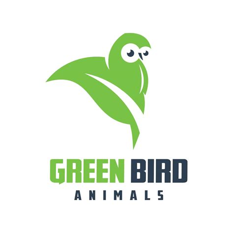 Green Bird Logo Design 4993912 Vector Art At Vecteezy