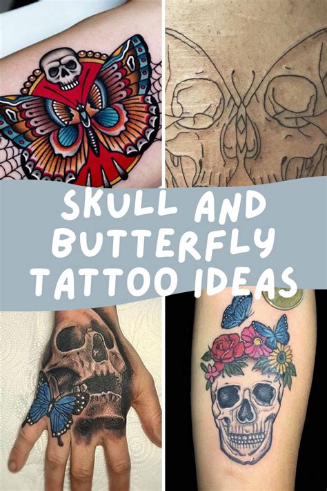 73 unique butterfly skull tattoo ideas deeper meaning tattoo glee