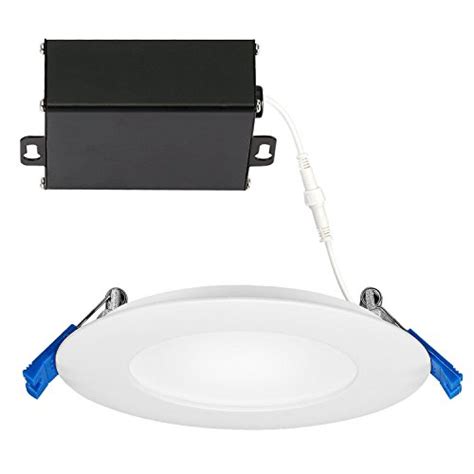 Getinlight Slim Dimmable 4 Inch Led Recessed Lighting Round Ceiling