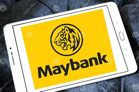 Maybank Logo Editorial Photo Image Of Maybank Malayan 105170421