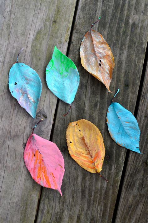 Leaf Painting Fall Activity For Kids Create Play Travel
