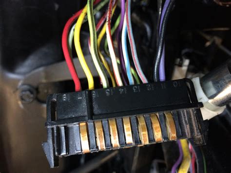 1970 Mustang cluster plug to printed circuit - 1969-70 ...