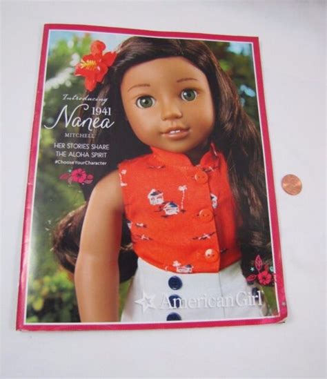 American Girl Doll Catalog September 2017 Nanea Mitchell Yang Outfit Hawaii Ebay