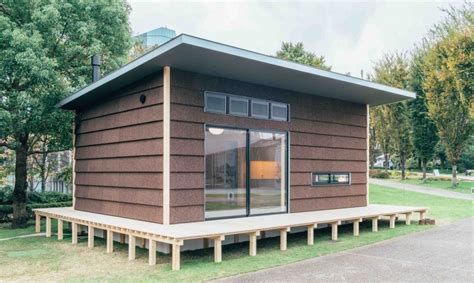 Последние твиты от prefab & small homes (@prefabsmallhome). MUJI unveils trio of tiny prefab homes that can pop up almost anywhere | Inhabitat - Green ...