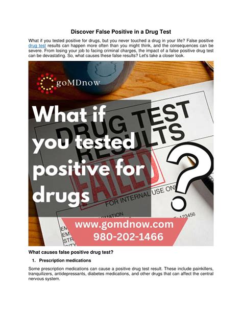 ppt discover false positive in a drug test powerpoint presentation free download id 11995902