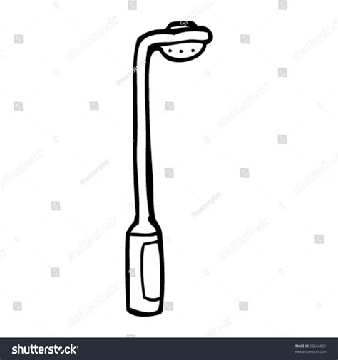 Quirky Drawing Of Lamp Post Stock Vector Illustration 50666881 : Shutterstock