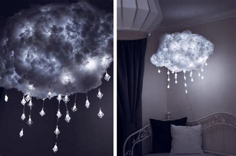 Diy Floating Cloud Light Will Illuminate Your Room With A Thunderstorm