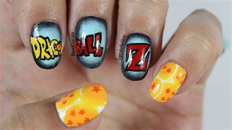 Come get your nails done at the asmr acrylic nail salon! Dragon Ball Z Nails - Anime Nail Art - YouTube