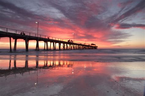 Henley Beach Adelaide South Australia Amazing Sunsets Sunset