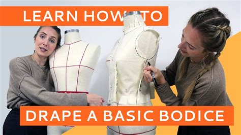 How To Drape A Basic Bodice Pattern Beginner Friendly And Easy