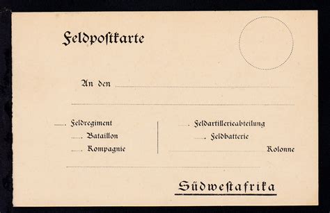 Bundeseinheitliche formulare und vordrucke (z.b. ungebrauchte Feldpost-Vordruck-Karte (Vogenbeck Nr. 1), Karte rs Vermerke Nr. 8070 - oldthing ...