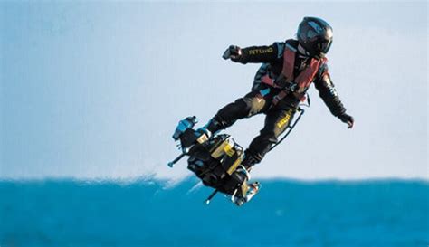 Flyboard Air A Jet Powered Hoverboard Which Successfully Crossed The