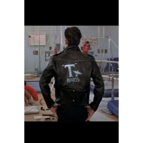 Danny Zuko Grease T Birds Leather Jacket Movie Leather Jacket