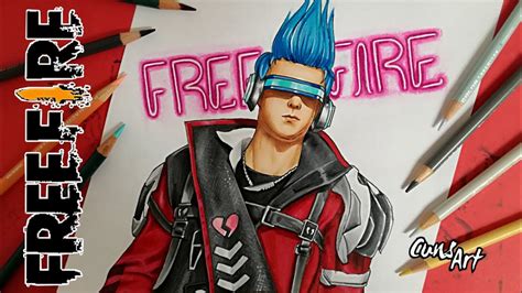 Como Dibujar A Neoamante De Free Fire Dibujos De Free Fire Youtube