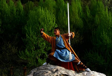 Shaolin Monks Shaolin Kung Fu Martial Arts Weapons Art Outfit