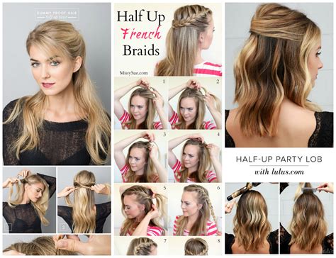 15 super easy half up hairstyle tutorials you have to try