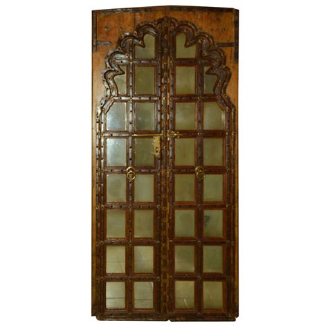 Mughal Carved Wood Doors Circa 19th Century For Sale At 1stdibs