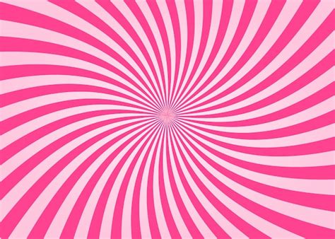 Premium Vector Pink Swirl Sunburst Background