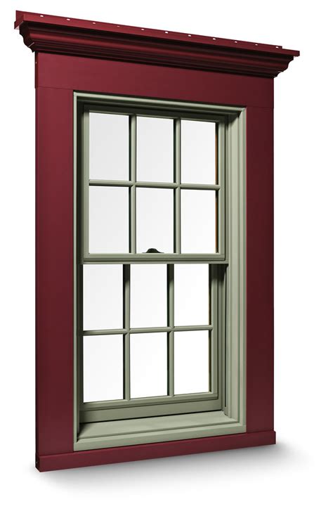 While some design is clearly categorized by recognizable features. Exterior Trim System | 400 Series Double-Hung window with ...